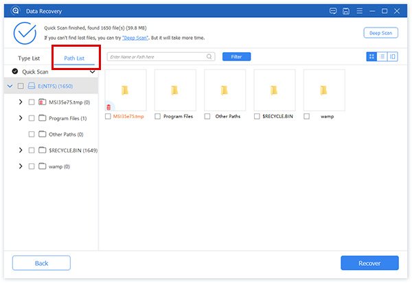 Recover Lost Audacity Files_Apeaksoft Data Recovery Software_Audacity for Mac