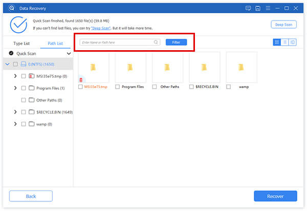 Apeaksoft Data Recovery Software_Recover Lost Audacity Files_Audacity for Mac