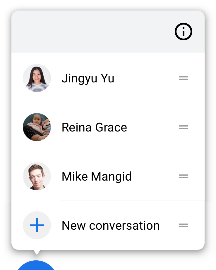 Conversation space notification style_ShortNest for Android_Android 11 people and conversation function