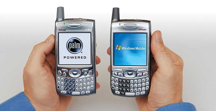 Palm's first Windows system PDA smartphone Treo 700w 2005_Persian calendar for Windows 10 for Windows_Treo 700w Windows Mobile 5.0 operating system release time