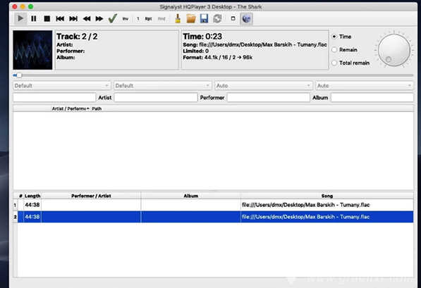 Fraunhofer mp3/mp3HD/mp3Surround Player for Mac_HqPlayer Mac download_HqPlayer Mac installation tutorial