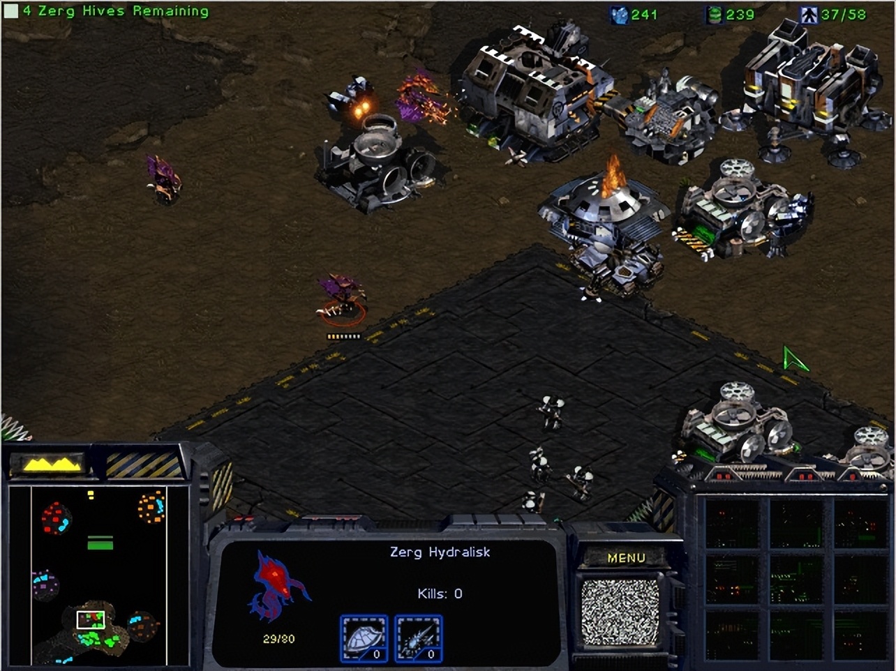 Tyranid Campaign: Iron Fist_Command & Conquer Renegade for Windows_StarCraft: Brood War Campaign Story