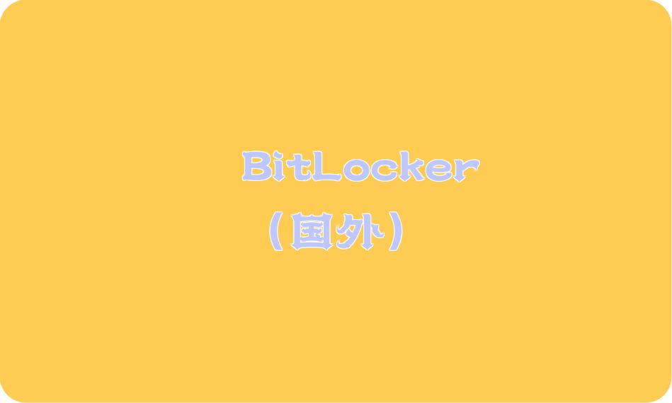 BitLocker full disk encryption_Anbing file encryption software_BitMeter 2 for Windows