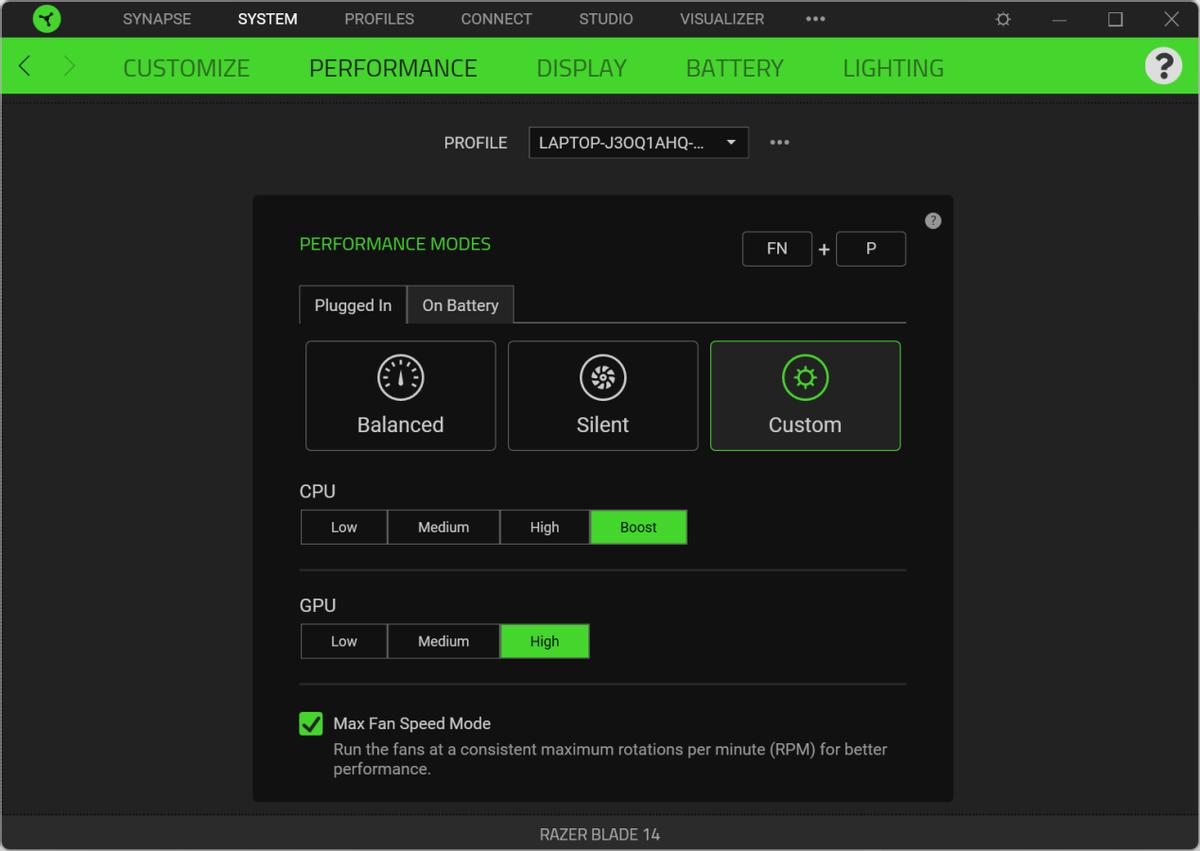 Razer Synapse for Mac_Razer Blade 14 2023 Ryzen 9 7940HS AI engine performance thin and light gaming notebook