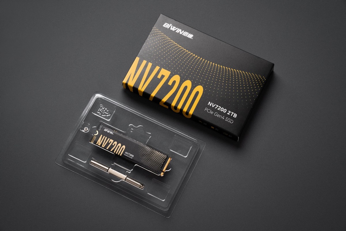 Disk Map for Mac_baiwei NV7200 PCIe4.0 SSD 500GB 1TB 2TB 4TB price and performance evaluation_NV7200 SSD 7200MB/s 6200MB/s 4K LDPC error correction algorithm